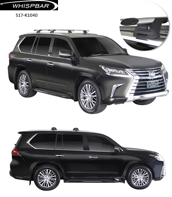 Yakima Whispbar roof racks Lexus LX570